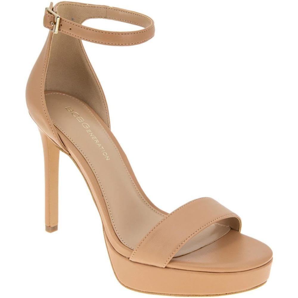 BCBGeneration Women's NALLAH Platform, Tan, 9